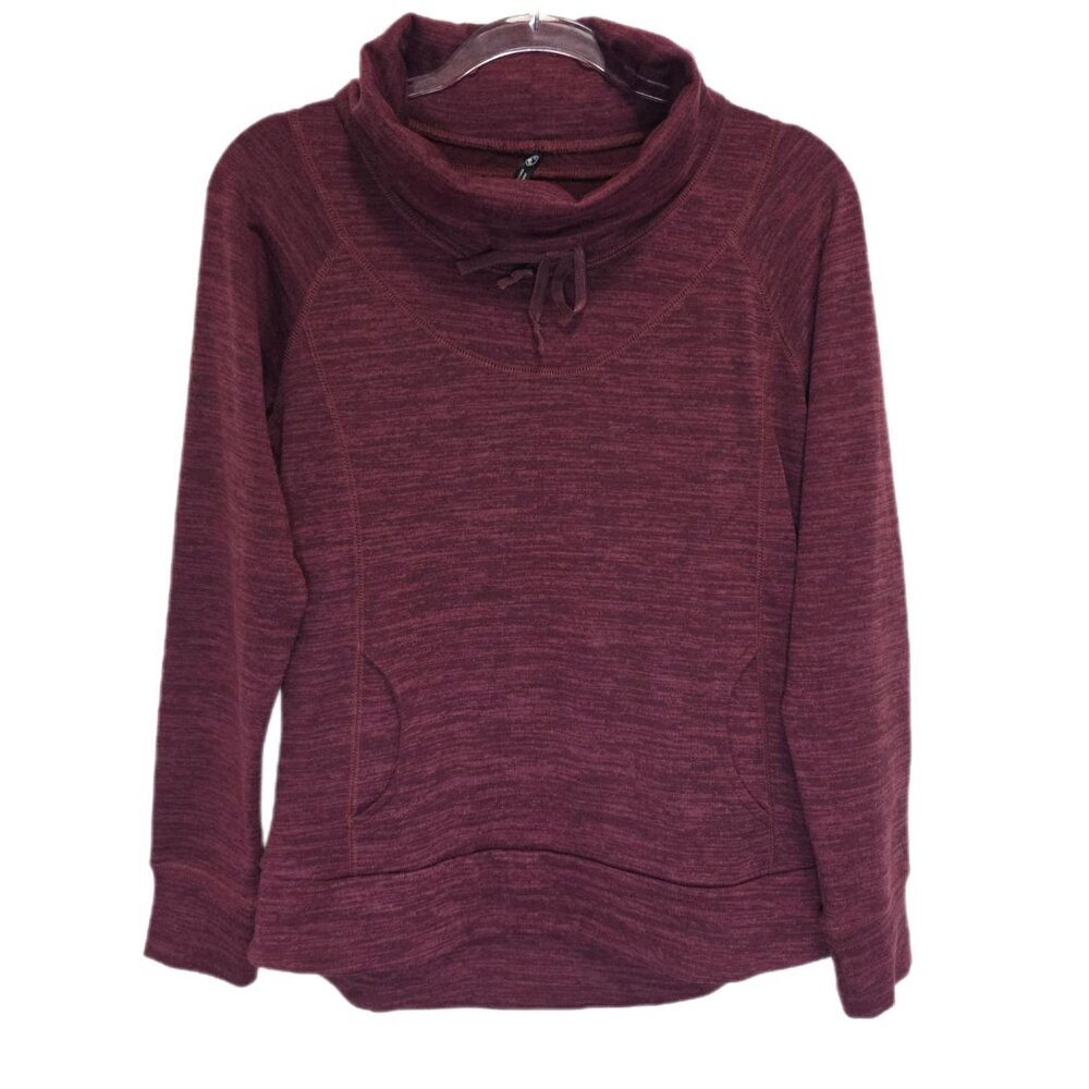 1341 Kuhl Activewear Cowl Neck Long Sleeve Pullover Sz.M Womens